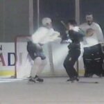 Link Gaetz vs Scott Walker NHL Canucks T.C. 95/96