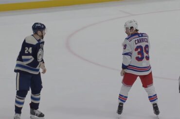 Mathieu Olivier Drops 🥊 Gloves 🥊 With Sam Carrick