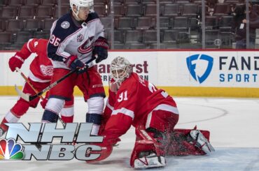 Columbus Blue Jackets vs. Detroit Red Wings | EXTENDED HIGHLIGHTS | 3/28/21 | NBC Sports