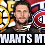 HUGE HABS TRADE UPDATE: PAVEL ZACHA WANTS TO GO TO MONTREAL?