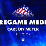 Carson Meyer Pregame Media | 11.12.25