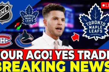 THE LEAFS JUST CLOSED A SUCCESSFUL DEAL WITH THE CANUCKS?  MAPLE LEAFS NEWS TODAY