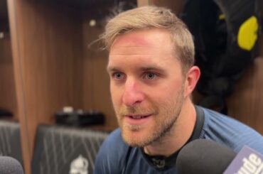 Avs defenseman Devon Toews discusses first 10-game segment