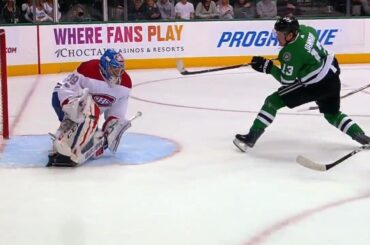 Canadiens' Lindgren uses quick glove to rob Stars' Janmark