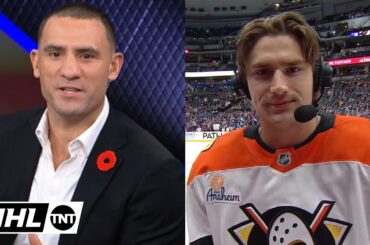 Cutter Gauthier joins the NHL on TNT panel