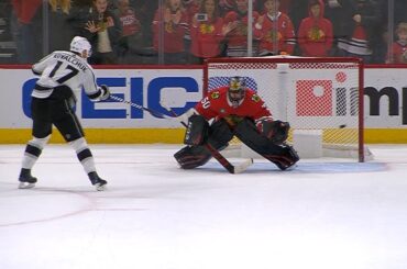 Kings and Blackhawks battle it out in a shootout