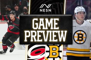 Boston Bruins vs. Carolina Hurricanes | Game Preview | 11/17/2025