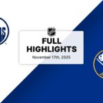 NHL Highlights | Oilers vs. Sabres | November 17, 2025