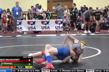 12U 67 Jeremiah Waldschmidt Colorado Vs Cale Ostrowski Minnesota