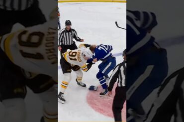 Nikita Zadorov lays out Scott Laughton and Bobby McMann drops the gloves! 🥊