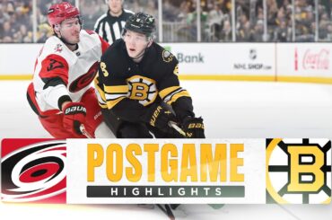 CONDENSED GAME: Boston Bruins vs. Carolina Hurricanes - 11/17/2025