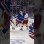 Andrei Svechnikov noticed Igor Shesterkin behind the net, a fight broke out #nhl #highlight #fremnhl