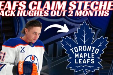 Breaking News: Leafs Claim Stecher on Waivers & Jack Hughes out 2 Months