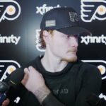 11/12 PHI vs. EDM Postgame: Owen Tippett