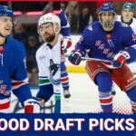 Calling out Chris Drury for a BAD draft class! Has the Rangers GM gotten any better at drafting???