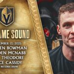 🎥 PREGAME SOUND: Bowman, McNabb, Theodore & Cassidy
