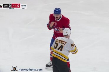 Tanner Jeannot vs Arber Xhekaj Nov 15, 2025