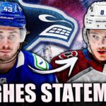 QUINN HUGHES JUST MADE A HUGE STATEMENT TO CALE MAKAR: THE CANUCKS CAPTAIN HAS OFFICIALLY AWAKENED