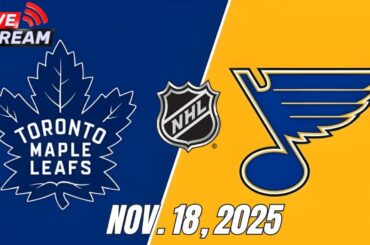 🏒NHL LIVE: Toronto Maple Leafs vs St. Louis Blues – Full Game Live | Nov 18, 2025 Regular Season
