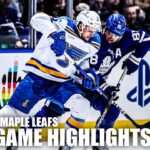 St. Louis Blues vs. Toronto Maple Leafs | Full Game Highlights | ESPN NHL