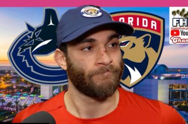 Luke Kunin Scores First with Florida Panthers in Wild Win over Vancouver Canucks