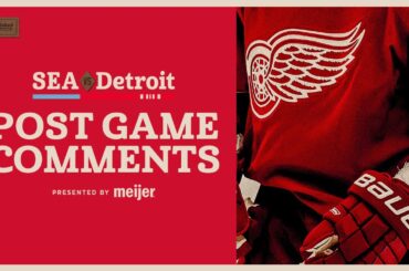 Nate Danielson, Dylan Larkin, Todd McLellan Post Game Comments vs SEA | Nov. 18, 2025