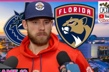 A.J. Greer, Panthers Postgame: Florida Sets Franchise Record in Wild Win over Vancouver Canucks