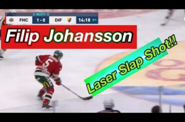 Filip Johansson Unleashing the Slap Shot
