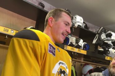 Penguins Sam Poulin at peace, ready for his big chance