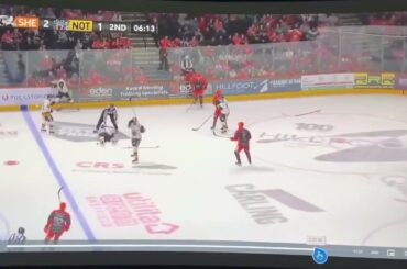 VIEWER DISCRETION: Adam Johnson cut in the throat by skate blade | WARNING GRAPHIC CONTENT