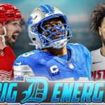 DETROIT PISTONS WON AGAIN, FIRST PLACE RED WINGS | Big D Energy | Tuesday, November 19th 2025