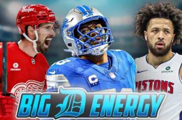DETROIT PISTONS WON AGAIN, FIRST PLACE RED WINGS | Big D Energy | Tuesday, November 19th 2025