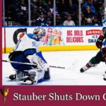 Stauber Shuts Down Eagles