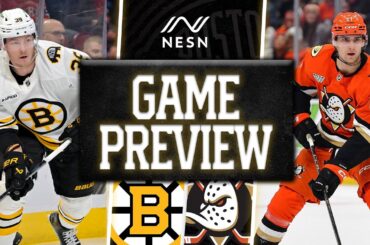 Boston Bruins vs. Anaheim Ducks | Game Preview | 11/19/2025