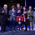 Jakub Voráček 1000th Game Ceremony (Jan. 8, 2022)