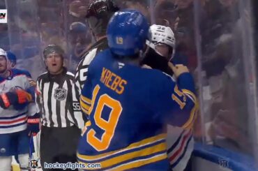 Vasily Podkolzin vs Peyton Krebs Nov 17, 2025