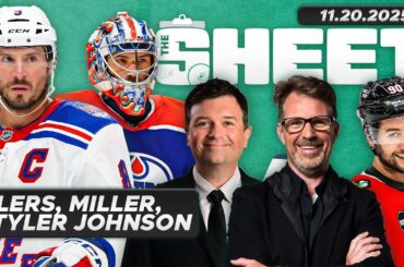 Oilers, Miller, Blackhawks, and more ft. Greg Wyshynski & Tyler Johnson | The Sheet with Jeff Marek