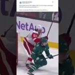 Moritz Seider SHUTS DOWN Celebrini 😳👀