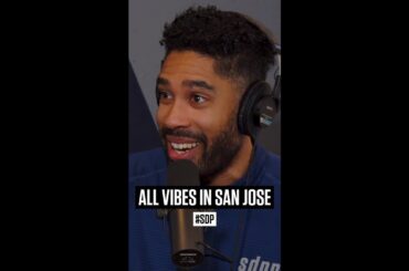 The vibes in San Jose are impeccable. 😎🌴 #SDP #Sharks #NHL