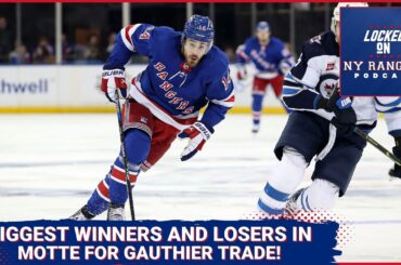 Tyler Motte for Julien Gauthier!! Who are the big winners and losers of this New York Ranger trade?!