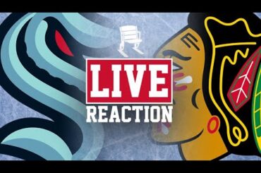 Seattle Kraken at Chicago Blackhawks Live Reaction!