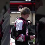 Fifteen-year-old Layton Kovall delivered tonight's starting lineup read #shorts