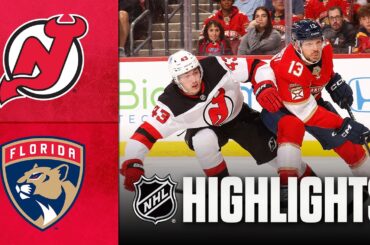 NHL Highlights | Devils vs. Panthers | November 20, 2025