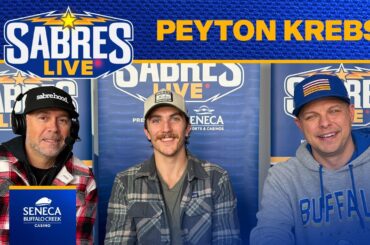 “I Want To Be An Impact Player” | Peyton Krebs On Taking All Opportunities | Buffalo Sabres