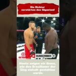 Die Richter zerstörten den Giganten! Zuluzinho vs. Romankevich – Der größte Diebstahl im Ring.