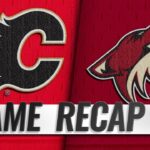 Flames net three SHGs in rout of Coyotes