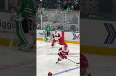 Frederik Andersen skating warmup. #GoalieGearSnob #CarolinaHurricanes #FrederikAndersen #TrueGoalie