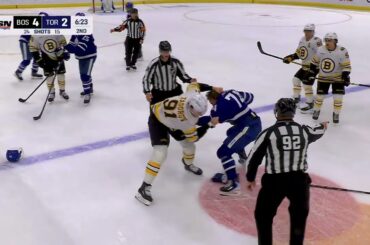 McMann vs Zadorov FIGHT (w/Joe Bowen)