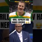 Marcus Foligno said the Wild guys don’t even look at the check after Kaprizov’s big extension 💀