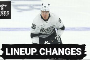 Andrei Kuzmenko returns, the LA Kings lineup is shuffled to get the offense/power play going